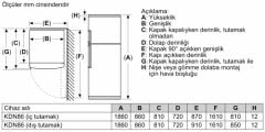 Profilo BD2086WEXN Çift Kaplı No Frost Buzdolabı