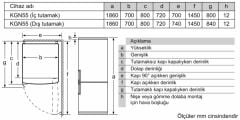 Profilo BD3055IEVN Kombi Tipi No Frost Buzdolabı