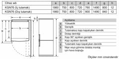 Profilo BD3076WEVN Kombi No Frost Buzdolabı