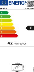 Profilo 43PA315EG Full HD 43'' 109 Ekran Uydu Alıcılı Smart LED TV