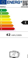 Profilo 43PA315EG Full HD 43'' 109 Ekran Uydu Alıcılı Smart LED TV