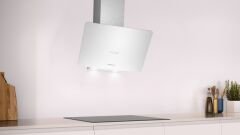 Profilo DVK6J429 Beyaz Cam Duvar Tipi Davlumbaz