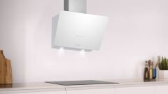 Profilo DVK6J629 Beyaz Cam Duvar Tipi Davlumbaz