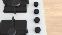 Profilo OE36K2P10D Beyaz Cam Ankastre Ocak