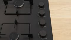 Profilo OE36K6P10D Siyah Cam Ankastre Ocak