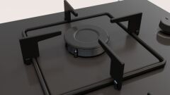 Profilo OE36K6P10D Siyah Cam Ankastre Ocak