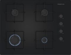 Profilo OE37P6P10D Siyah Cam Ankastre Ocak