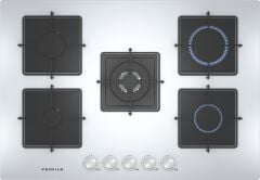 Profilo ON27Q2O12D Wok Gözlü Beyaz Cam Ankastre Ocak