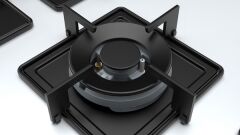 Profilo ON27Q2O12D Wok Gözlü Beyaz Cam Ankastre Ocak