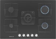 Profilo ON27Q6O12D Wok Gözlü Siyah Ankastre Ocak