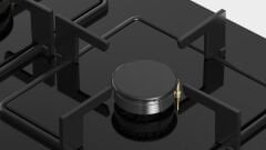 Profilo ON36P6O12D Siyah Ankastre Cam Ocak